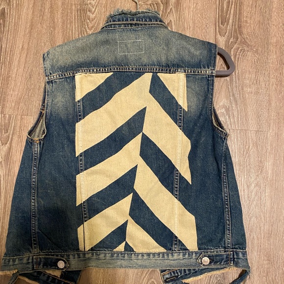 Rag and Bone Jean Vest - Picture 2 of 3